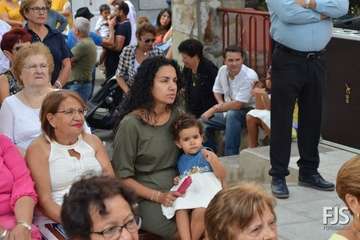 Misa, desfile del ganado y procesión religiosa en el Valle de los Nueve de Telde (Foto Francisco Javier Santana)